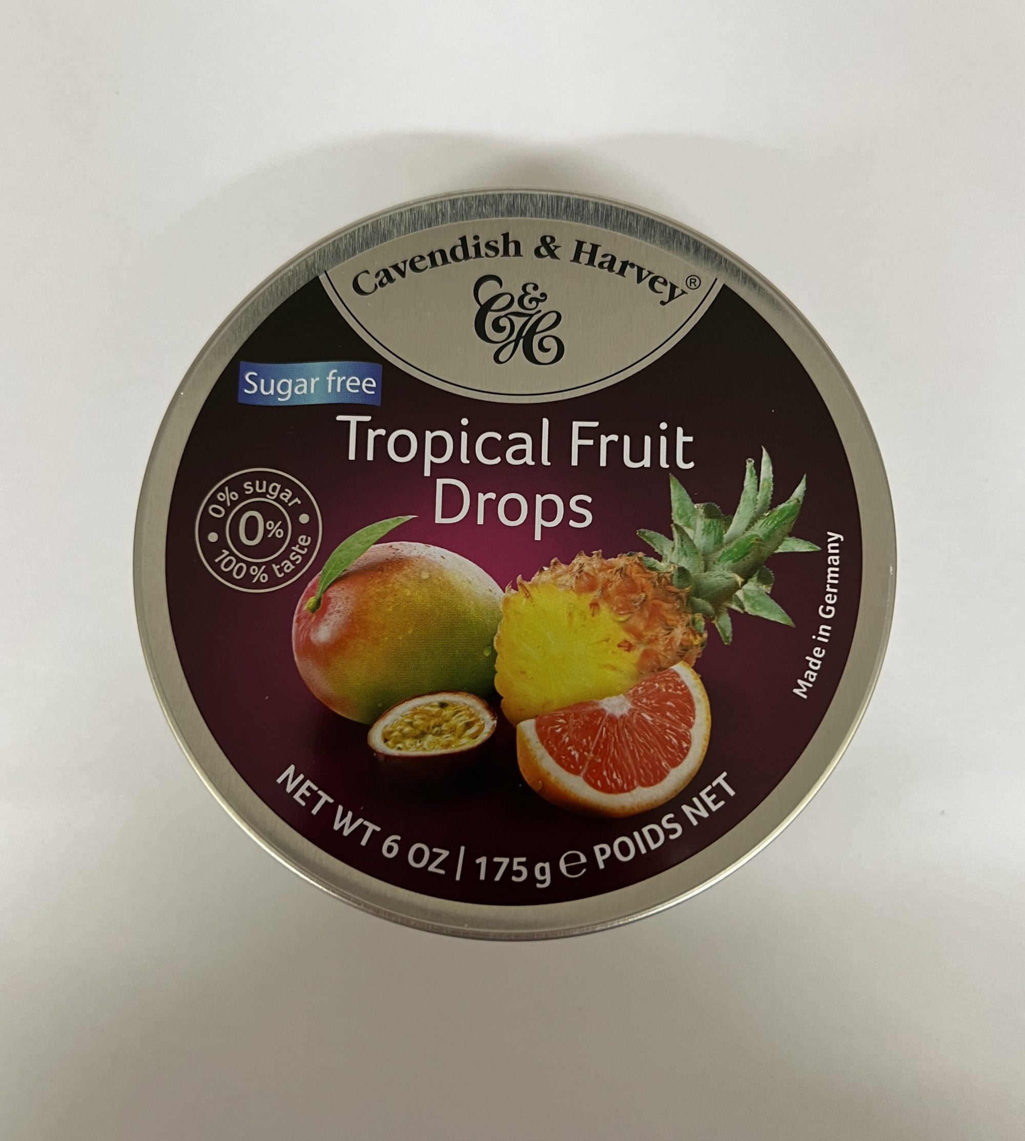Sugar Free Tropical Fruit Drops